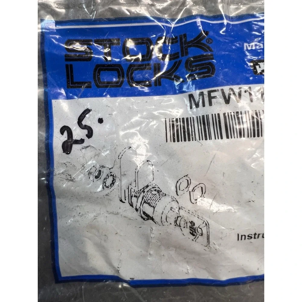 Fort Lock MFW1118 KD Cam Lock High Security Tubular 7Pin Tumbler Keyed Different